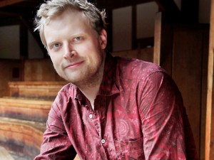Tom Bird of the Globe's Hamlet tour by Bronwen Sharp